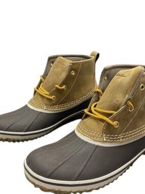 NEW EDDIE BAUER Hunt Pac Mid Boots – Women’s Size 11 – Brown Waterproof